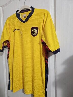 Marathon Ecuador Yellow National Team Soccer Jersey